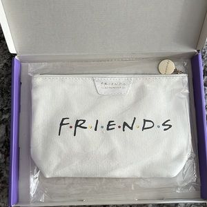 Friends cloth clutch white/off white. New in box, never opened.